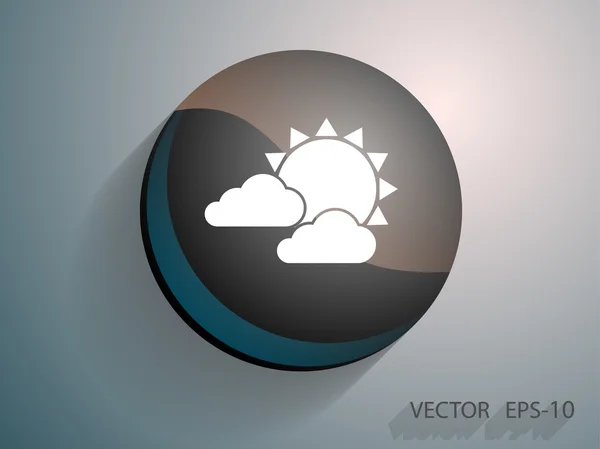 Weather icon — Stock Vector