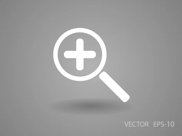 Zoom-ikonen — Stock vektor