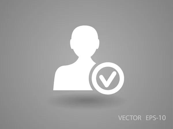 Add friend icon — Stock Vector