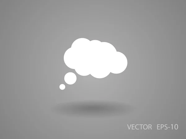 Ícone conversando — Vetor de Stock