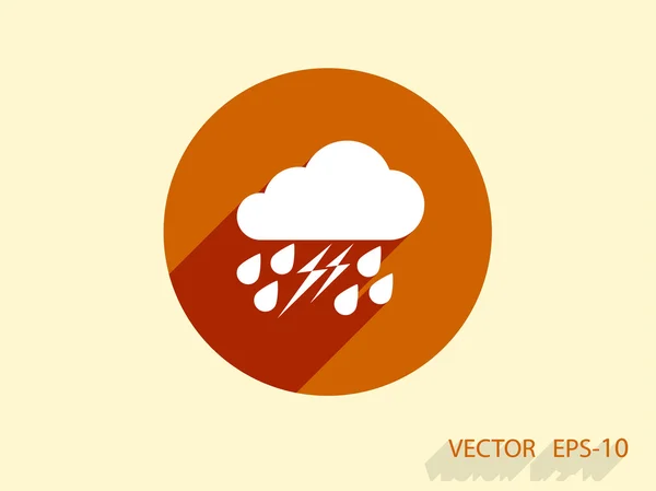 Icona meteo — Vettoriale Stock