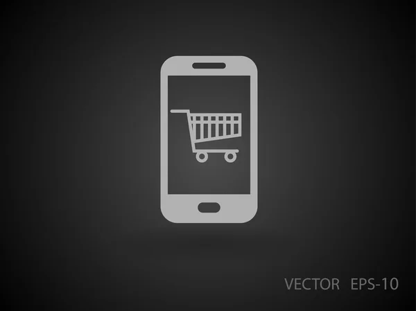 Compras en línea — Vector de stock