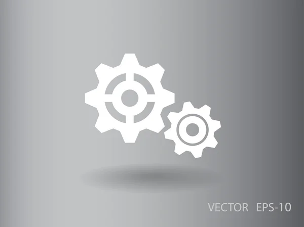 Gears icon — Stock Vector