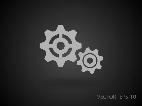 Gears icon — Stock Vector