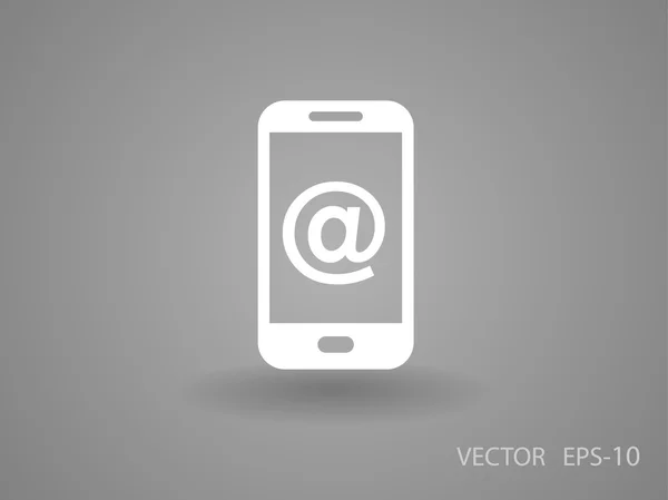 Correio móvel — Vetor de Stock