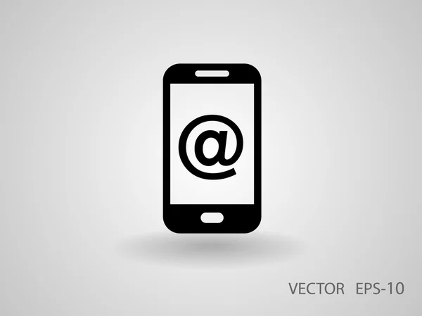 Mobil e-post — Stock vektor