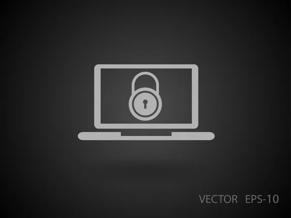 Internet security-pictogram — Stockvector