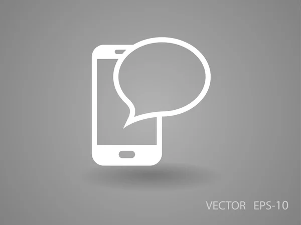 Ícone sms — Vetor de Stock