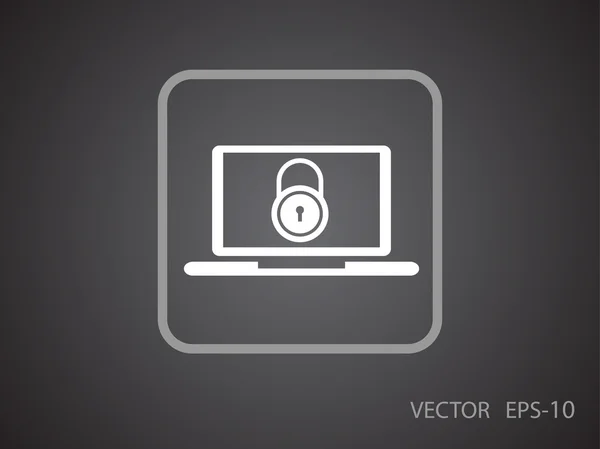 Internet security-ikonen — Stock vektor