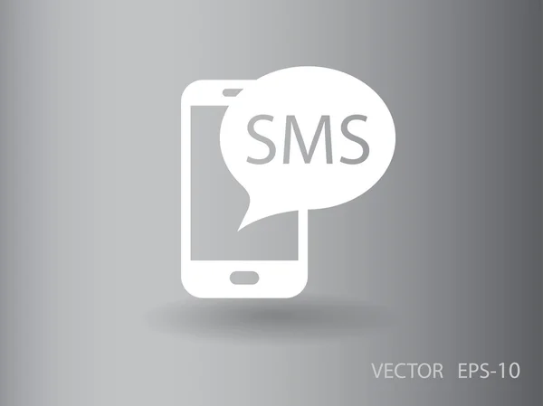 Ícone sms —  Vetores de Stock