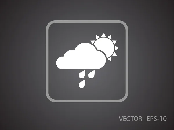 Wetterikone — Stockvektor