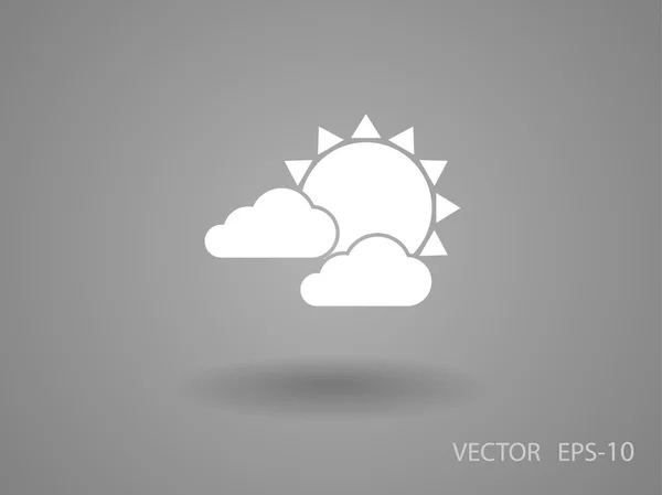 Ikona počasí — Stockový vektor