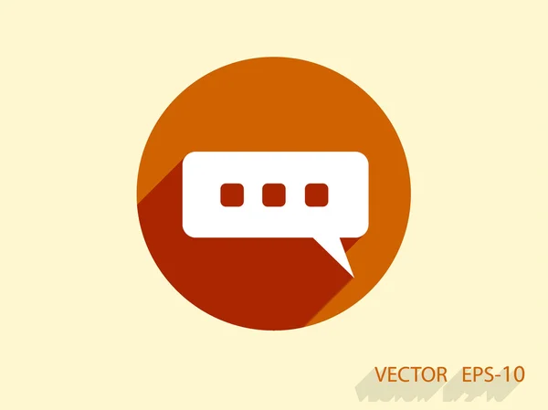 Chatting icon — Stock Vector