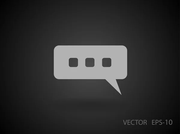 Icono de chat — Archivo Imágenes Vectoriales