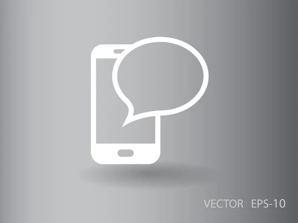 Ícone sms — Vetor de Stock