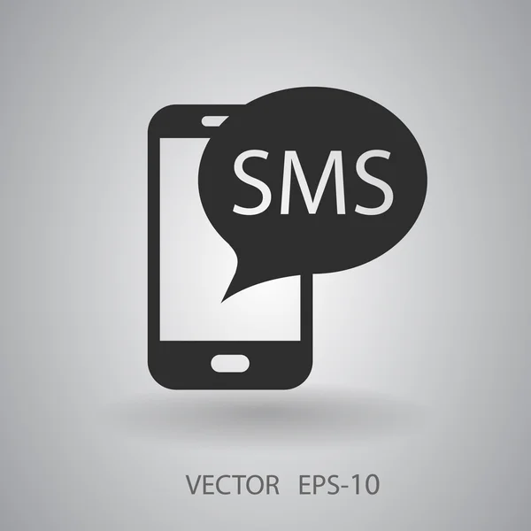 Icono sms — Archivo Imágenes Vectoriales