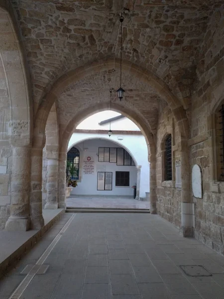 Larnaca Chypre Octobre 2019 Vue Rapprochée Église Saint Lazare Octobre — Photo