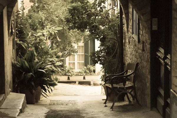 Pano Lefkara Cyprus October 2019 View Typical Street Village October — Stock Photo, Image