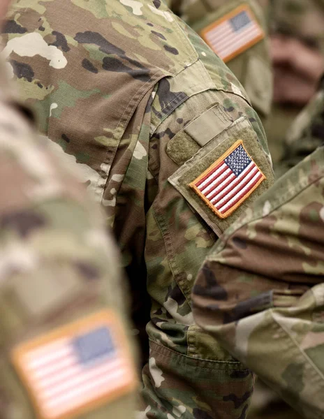 老兵日 美国士兵 美国陆军 美国的武装部队 美国军队 — 图库照片