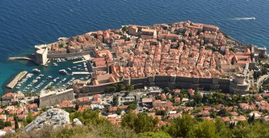 Dubrovnik Eski Kent Panoraması, Hırvatistan