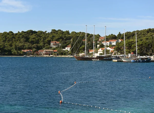 Village Zaton Riviera Dubrovnik Croatie — Photo