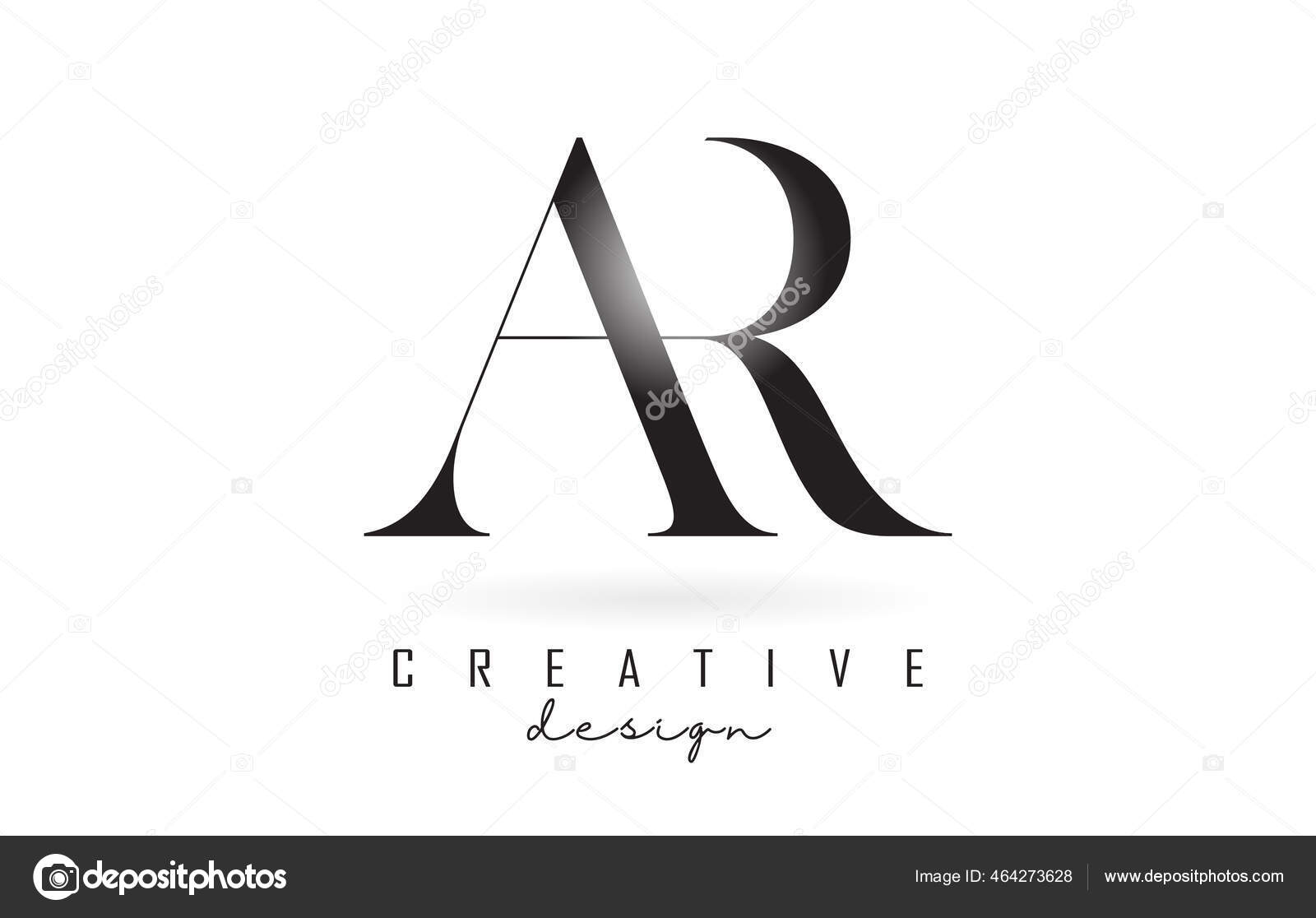 Conceito Logotipo Logotipo Projeto Letra Com Fonte Serif Estilo Elegante  Vetor de stock de ©ankreative 464273628, image size:1600x1116