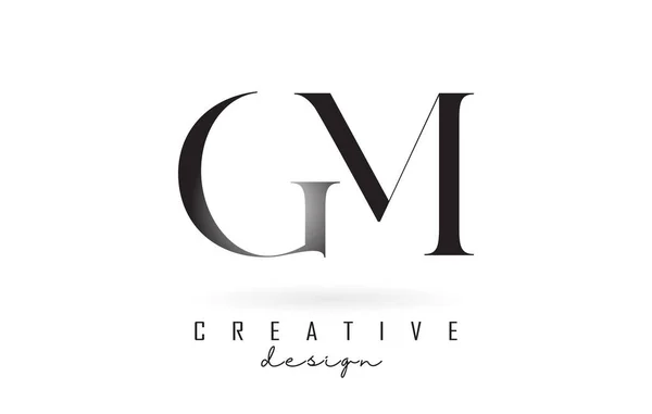 Monogram GM Logo Design By Vectorseller, TheHungryJPEG