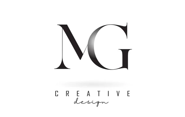 Mg monogram logo with shield shape design template