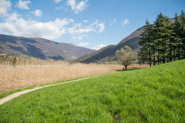 Sjön i Italien — Stockfoto