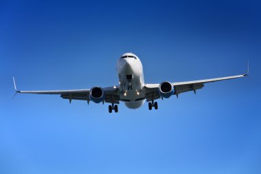 Uçak yaklaşan Havaalanı