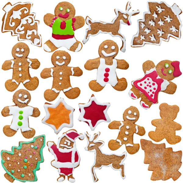 Homemade gingerbread cookies — Stock Photo, Image