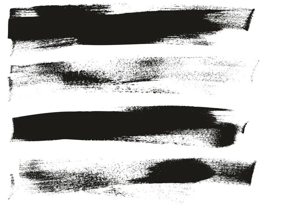Calligraphie Peinture Fond Large Brosse Long Haute Détail Abstrait Vector — Image vectorielle