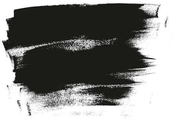 書道ペイントワイドブラシ背景長い高詳細抽象ベクトル背景セット43 — ストックベクタ