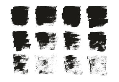 Kaligrafi Boyası Geniş Fırça Arkaplan Kısa Yüksek Detay Soyut Vektör Arkaplanı 101