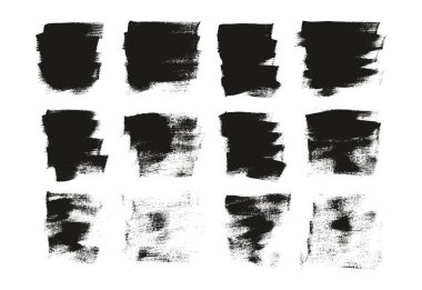 Kaligrafi Boyası Geniş Fırça Arkaplan Kısa Yüksek Detay Soyut Vektör Arkaplanı 102