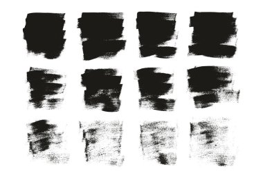 Kaligrafi Boyası Geniş Fırça Arkaplan Kısa Yüksek Detay Soyut Vektör Arkaplanı 103