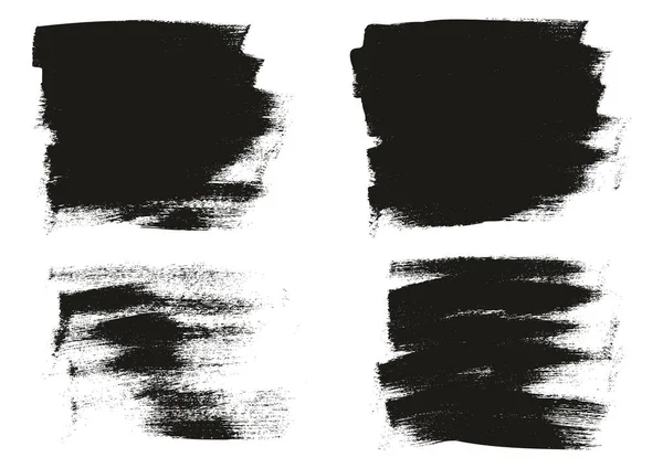 Каліграфія Фарба Широкий Пензель Фон Короткі Високі Деталі Абстрактний Векторний — стоковий вектор
