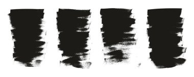 Kaligrafi Boyası Geniş Fırça Arkaplan Kısa Yüksek Detay Soyut Vektör Arkaplanı 123