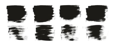 Kaligrafi Boyası Geniş Fırça Arkaplan Kısa Yüksek Detay Soyut Vektör Arkaplanı 131