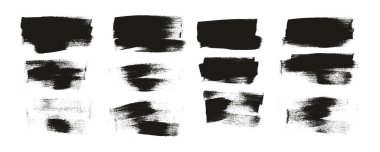 Kaligrafi Boyası Geniş Fırça Arkaplan Kısa Yüksek Detay Soyut Vektör Arkaplanı 140