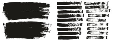 Düz Boya Fırçası İnce Çizgileri ve Arkaplan Karışımı Yüksek Detay Özet Vektör Çizgileri Arkaplan Karıştırma Ayarları 