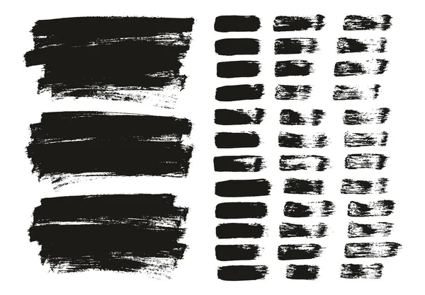 Flat Paint Pinsel Dünne Linien Hintergrund Mix High Detail Abstrakte — Stockvektor