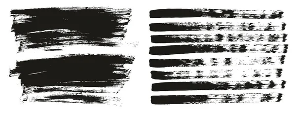 Плоская Краска Кисть Тонкие Линии Фон Смешать Высокой Детализации Абстрактные — стоковый вектор