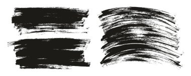 Düz Boya Fırçası İnce Uzun & Eğri Arkaplan Karışık Yüksek Detay Özet Vektör Arkaplan Ayarları 