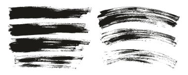 Düz Boya Fırçası İnce Uzun & Eğri Arkaplan Karışık Yüksek Detay Özet Vektör Arkaplan Ayarları 