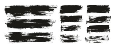 Düz Boya Fırçası İnce Uzun & Kısa Arkaplan Karışık Yüksek Detay Özet Vektör Arkaplan Ayarları 