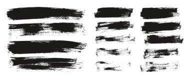 Düz Boya Fırçası İnce Uzun & Kısa Arkaplan Karışık Yüksek Detay Özet Vektör Arkaplan Ayarları 