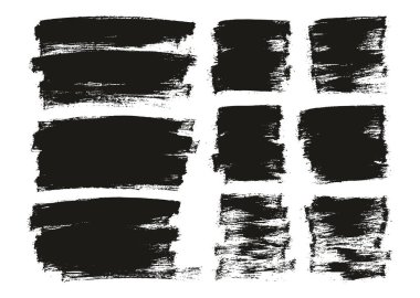 Düz Boya Fırçası İnce Uzun & Kısa Arkaplan Karışık Yüksek Detay Özet Vektör Arkaplan Ayarları 