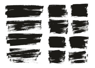 Düz Boya Fırçası İnce Uzun & Kısa Arkaplan Karışık Yüksek Detay Özet Vektör Arkaplan Ayarları 