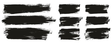 Düz Boya Fırçası İnce Uzun & Kısa Arkaplan Karışık Yüksek Detay Özet Vektör Arkaplan Ayarları 